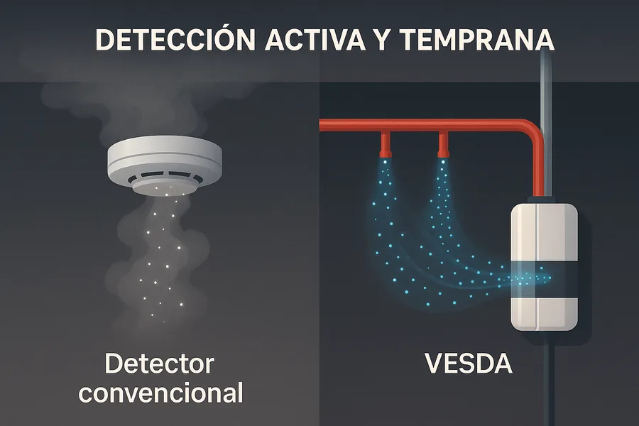 VESDA: la revolución en detección temprana de incendios para operaciones críticas